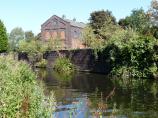 Warehouse just by the junction at Kings Norton, The Stratford-upon-Avon Canal.