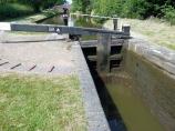 Lapworth Lock 5, Stratford-upon-Avon Canal in England.