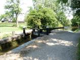 Lock 6, Stratford-upon-Avon Canal in England.