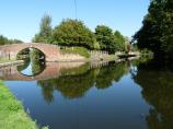 The start of the Stratford-upon-Avon Canal at Kings Norton Junction.