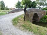 Turnover Bridge 30, Stratford-upon-Avon Canal in England.
