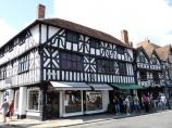 High Street building - Stratford-Upon-Avon, Warwickshire, England.