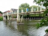 Old stone footbridge over The River Avon - Stratford-Upon-Avon, Warwickshire, England.